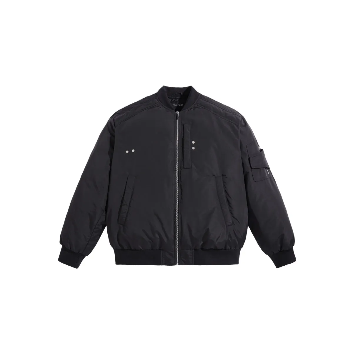 Men's Down Bomber Jacket sold by PEACEBIRD