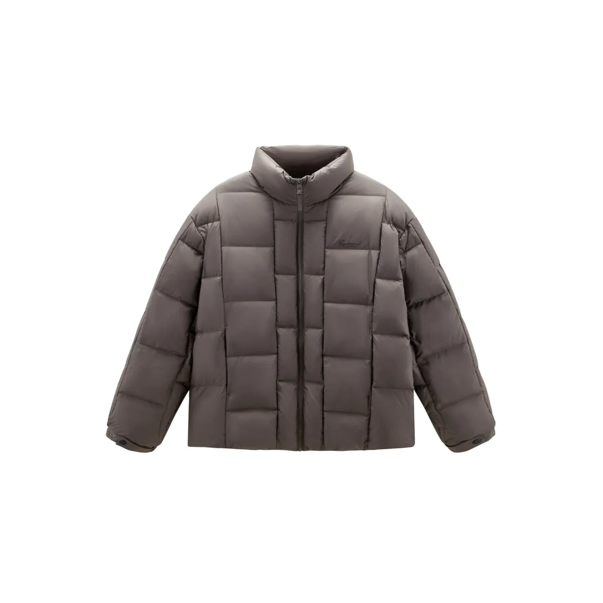 Men's 95% Light Down Warm Puffer Jacket Brown sold by PEACEBIRD