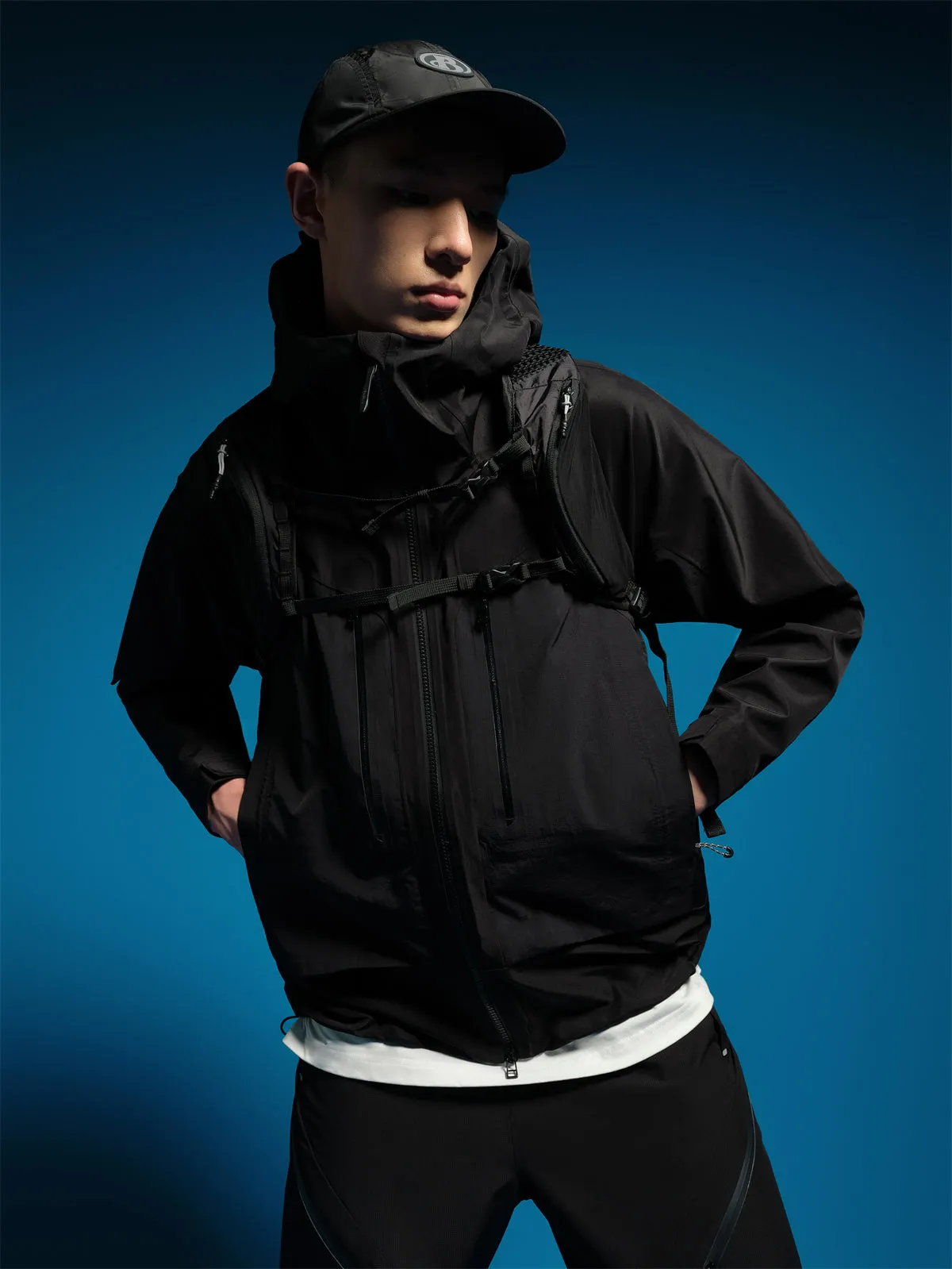 Men's Waterproof 3 in 1 Down Shell Jacket sold by PEACEBIRD product image thumbnail 2