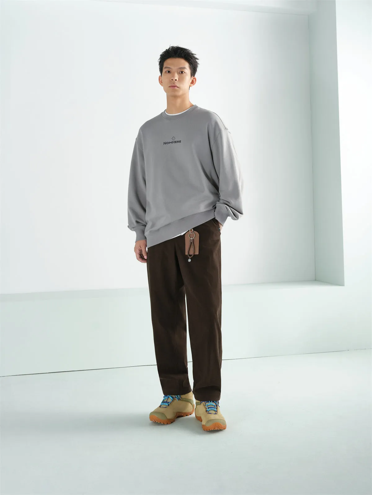 Men's Graphic Printing Sweatshirt sold by PEACEBIRD product image thumbnail 2