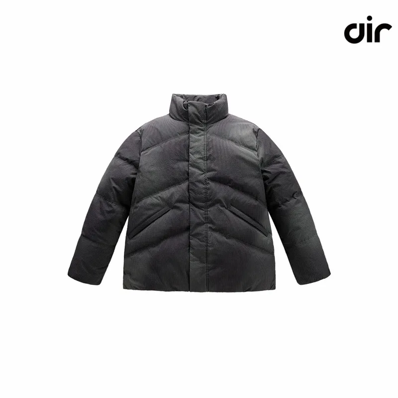 Men's Gradient Pattern Puffer Jacket sold by PEACEBIRD