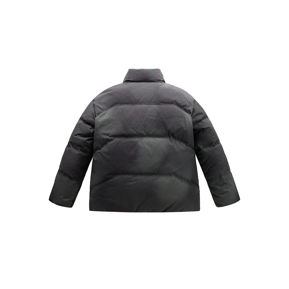 Men's Gradient Pattern Puffer Jacket sold by PEACEBIRD product image thumbnail 2
