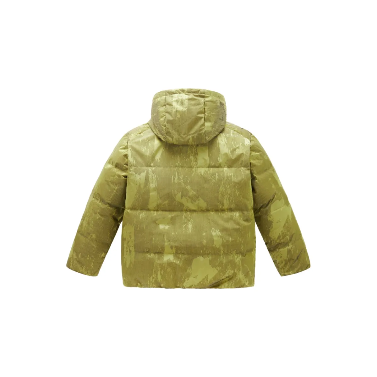 Men's Graphic Pattern Puffer Jacket sold by PEACEBIRD product image thumbnail 3