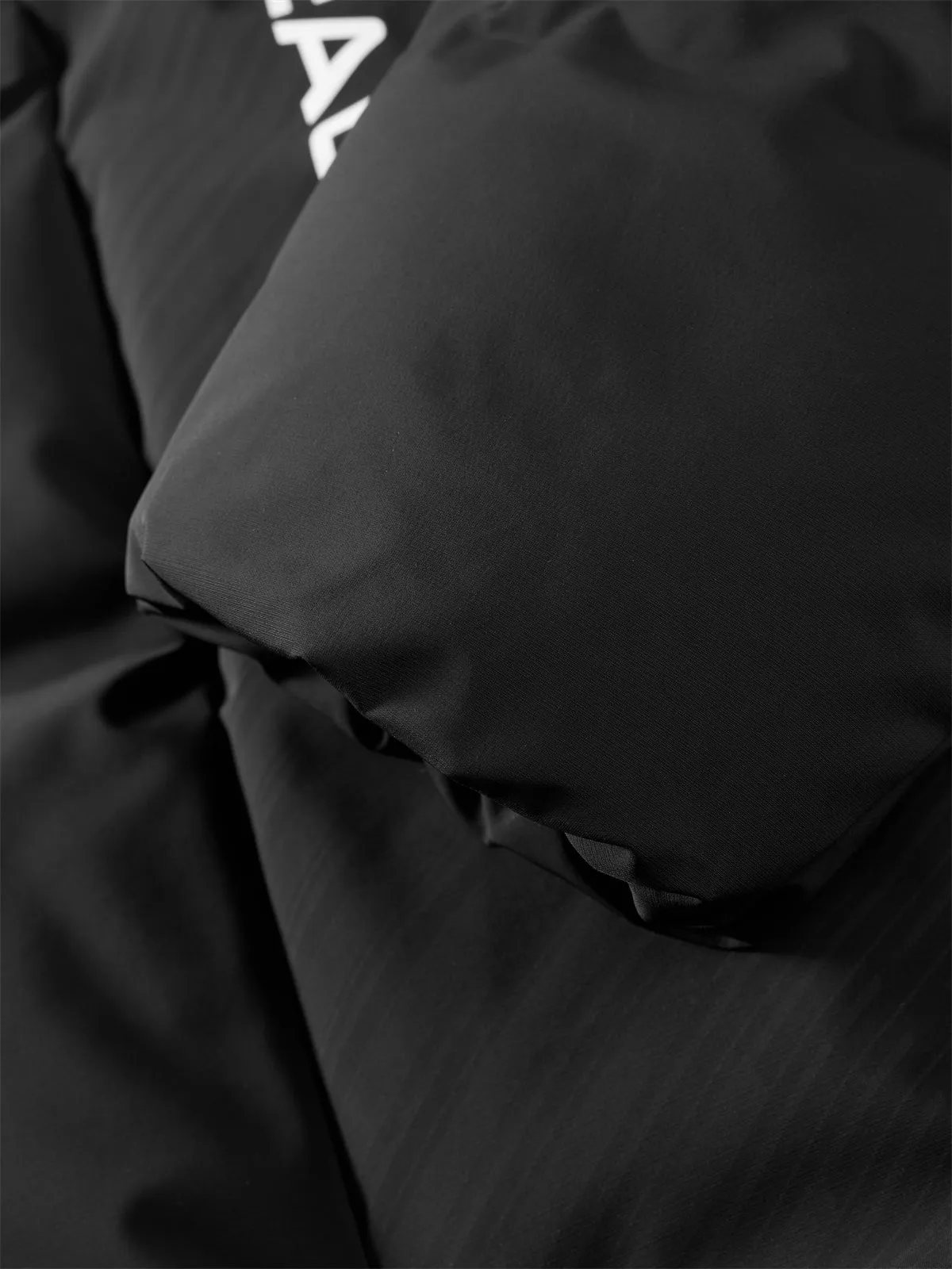 Men's Letter Printed Puffer Jacket sold by PEACEBIRD product image thumbnail 4