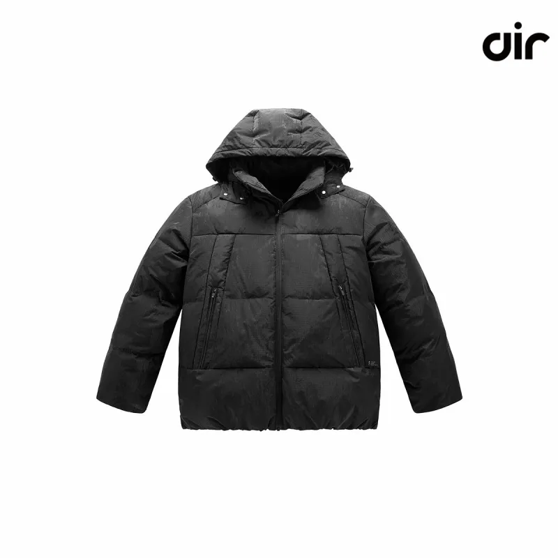 Men's Asymmetrical Zip Puffer Jacket sold by PEACEBIRD