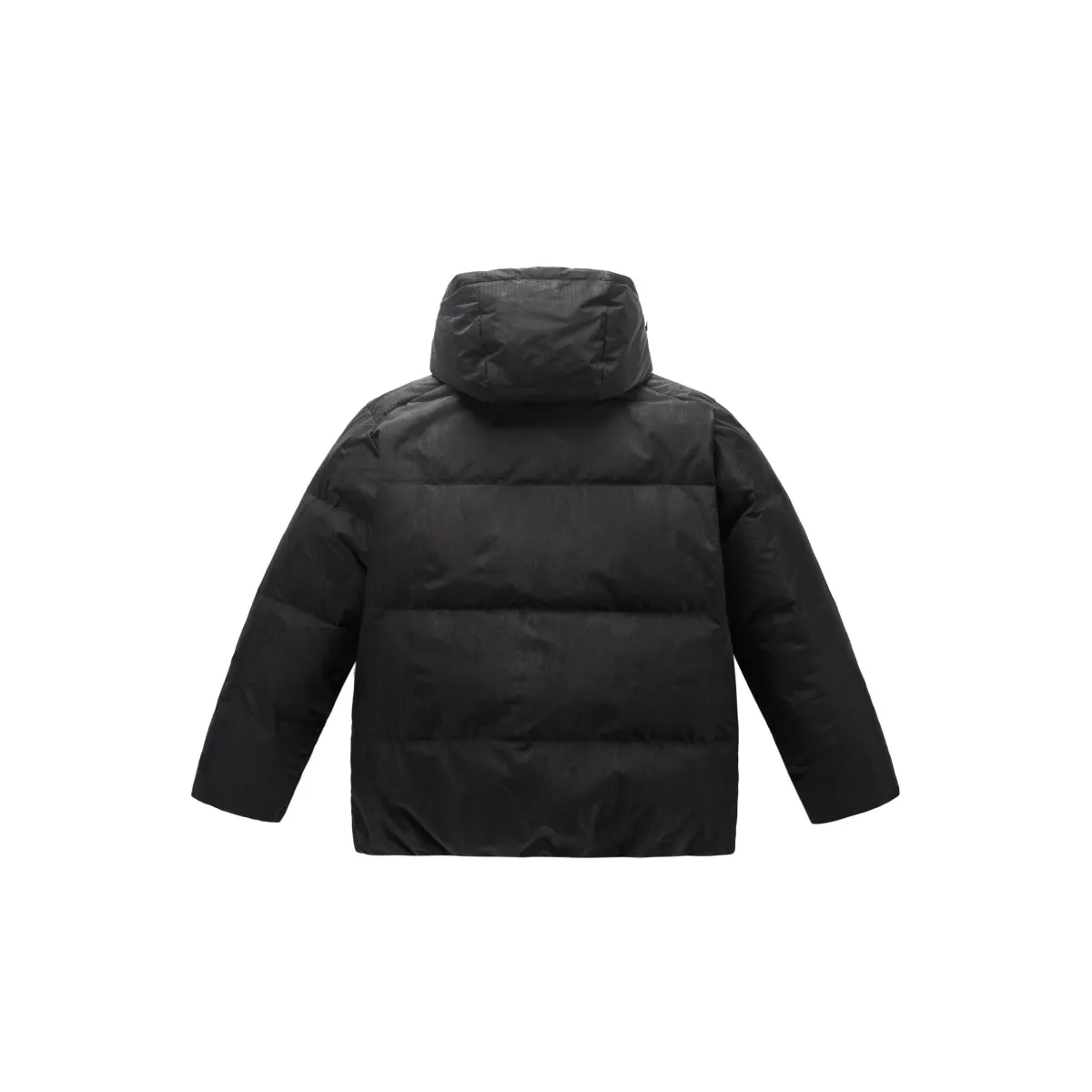 Men's Asymmetrical Zip Puffer Jacket sold by PEACEBIRD product image thumbnail 3