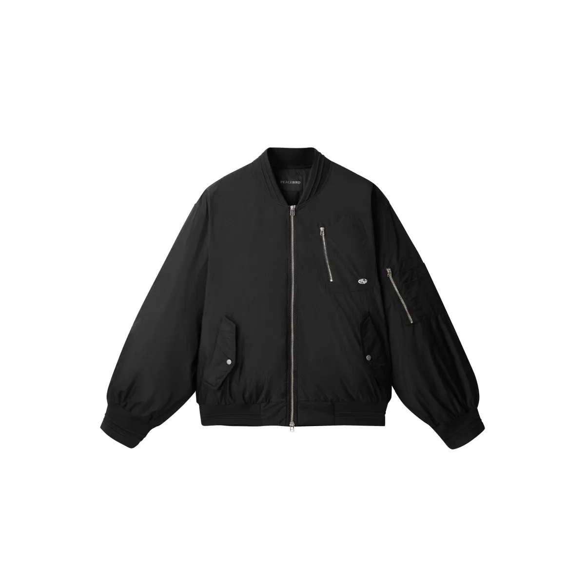 Men's Vintage Down Bomber Jacket sold by PEACEBIRD