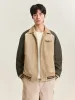 Men's Vintage Contrast Color Embroidery Jacket sold by PEACEBIRD