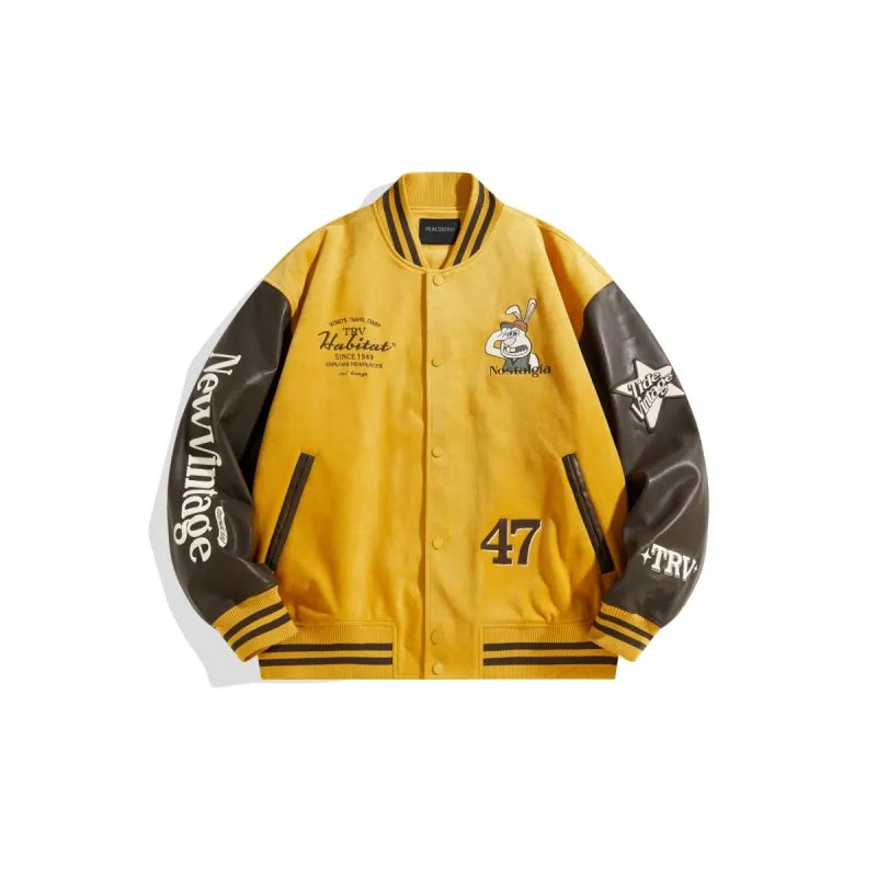 Supreme x Vanson Leathers Perforated Bomber Jacket 'Black Yellow