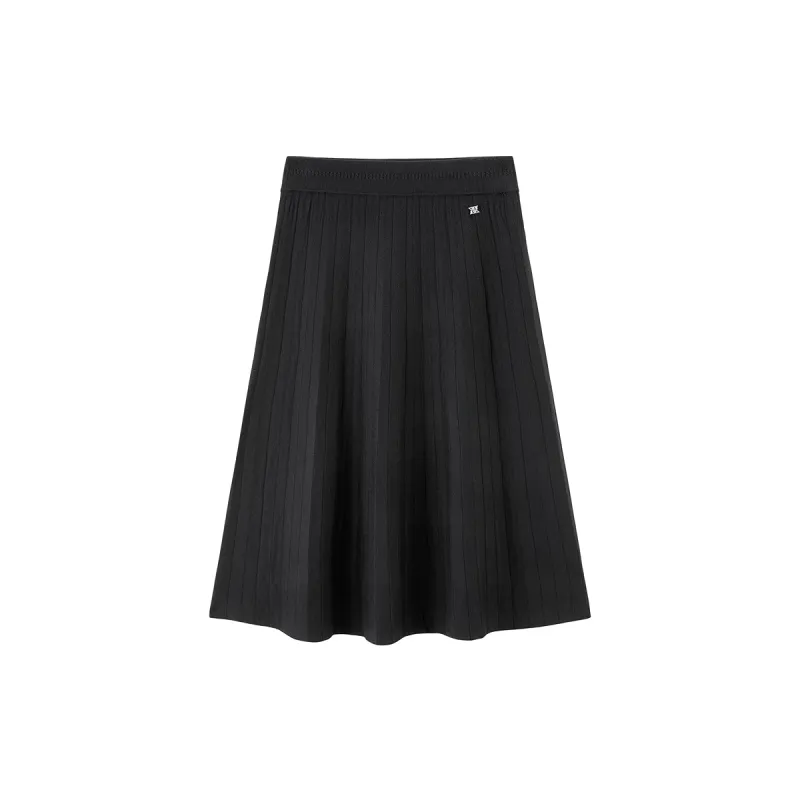 Women's High Waist Midi Knit Skirts sold by PEACEBIRD