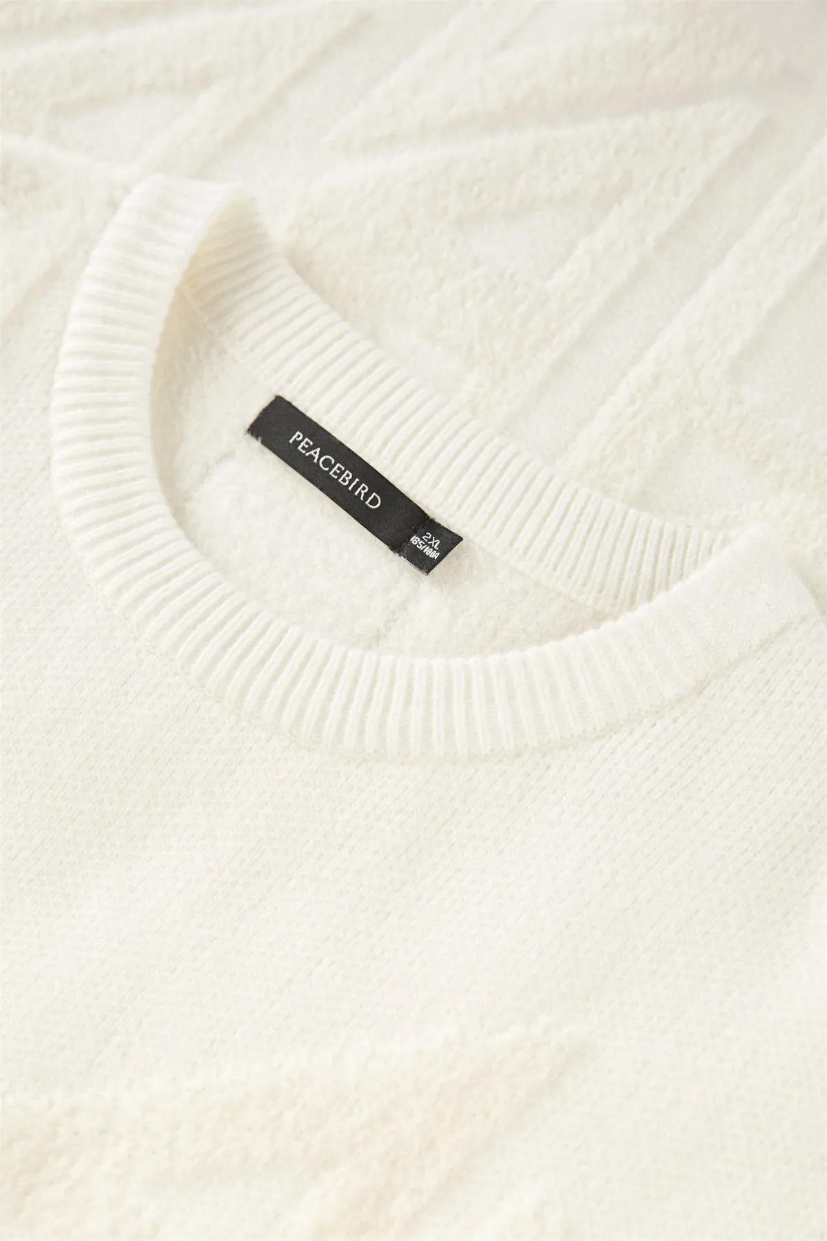 Men's Geometric Jacquard Pullover sold by PEACEBIRD product image thumbnail 4