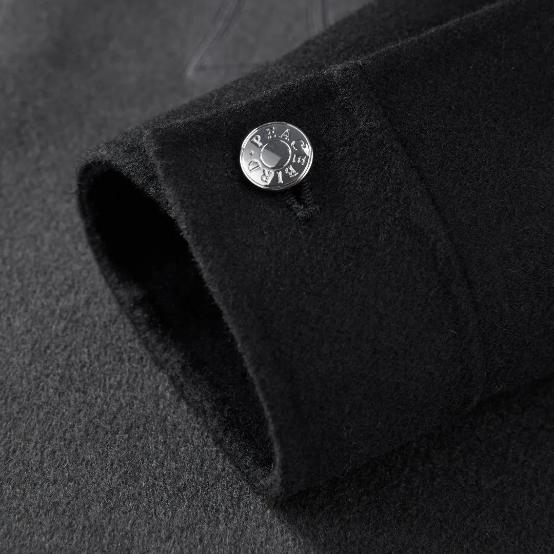 Men's Embroidery Wool Blends Jacket sold by PEACEBIRD product image thumbnail 5