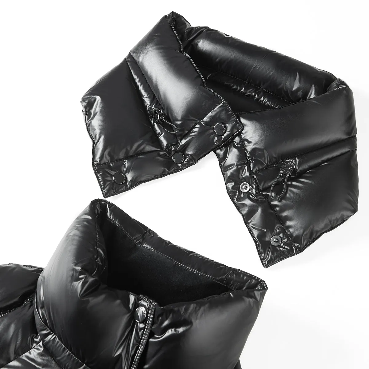 Women's Long HORTOBAGY Goose Down Coat sold by PEACEBIRD product image thumbnail 4