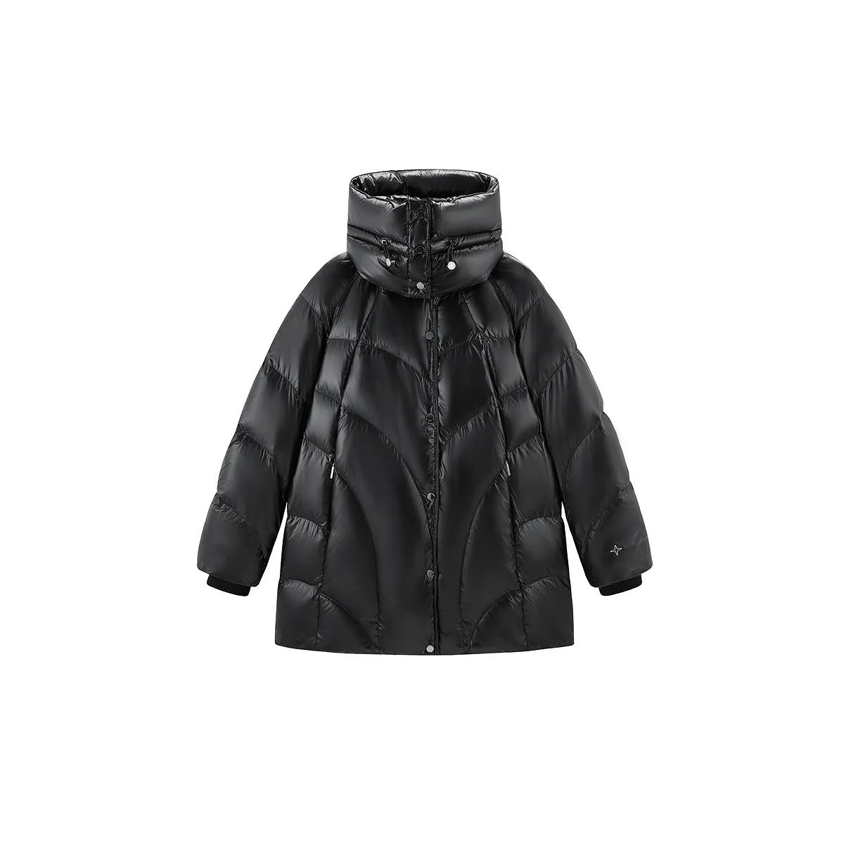 Women's Long HORTOBAGY Goose Down Coat sold by PEACEBIRD