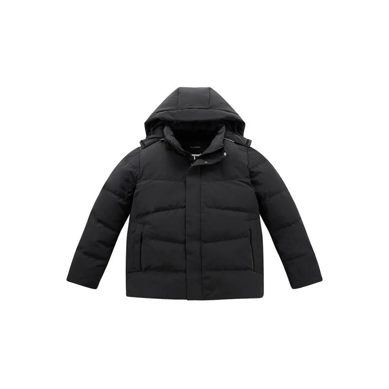 Men's Basic Hooded Puffer Jacket sold by PEACEBIRD