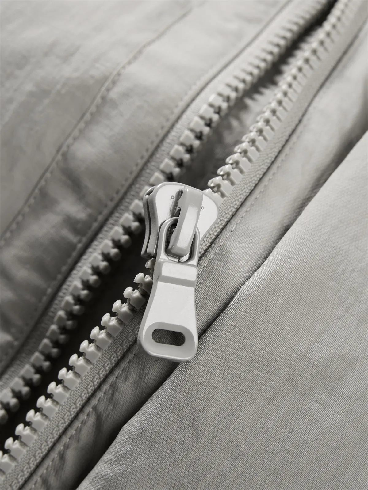 Men's Zipper Puff Jacket sold by PEACEBIRD product image thumbnail 5