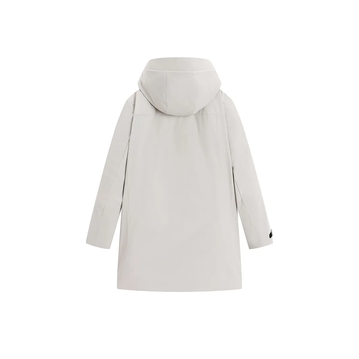 Men's Long Cargo Parka Down Coat sold by PEACEBIRD product image thumbnail 2