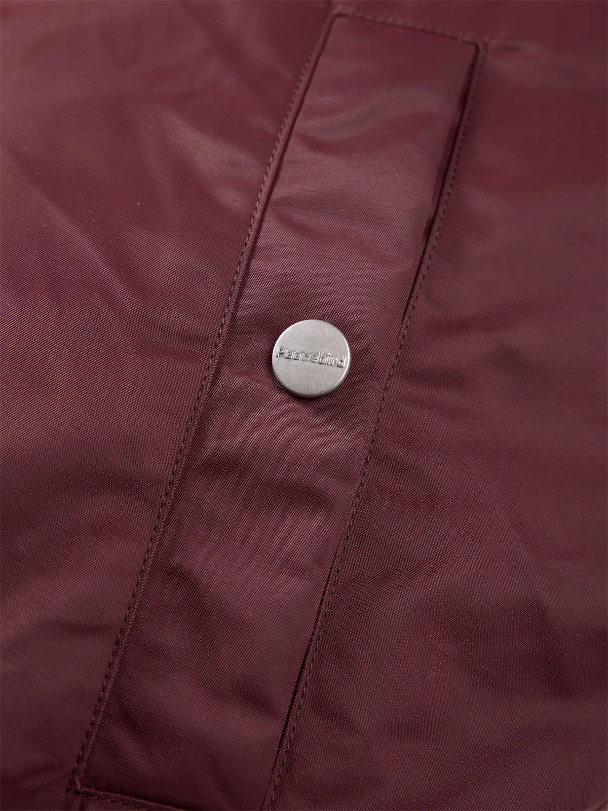 Men's Rosso Ancora Bomber Jacket sold by PEACEBIRD product image thumbnail 5