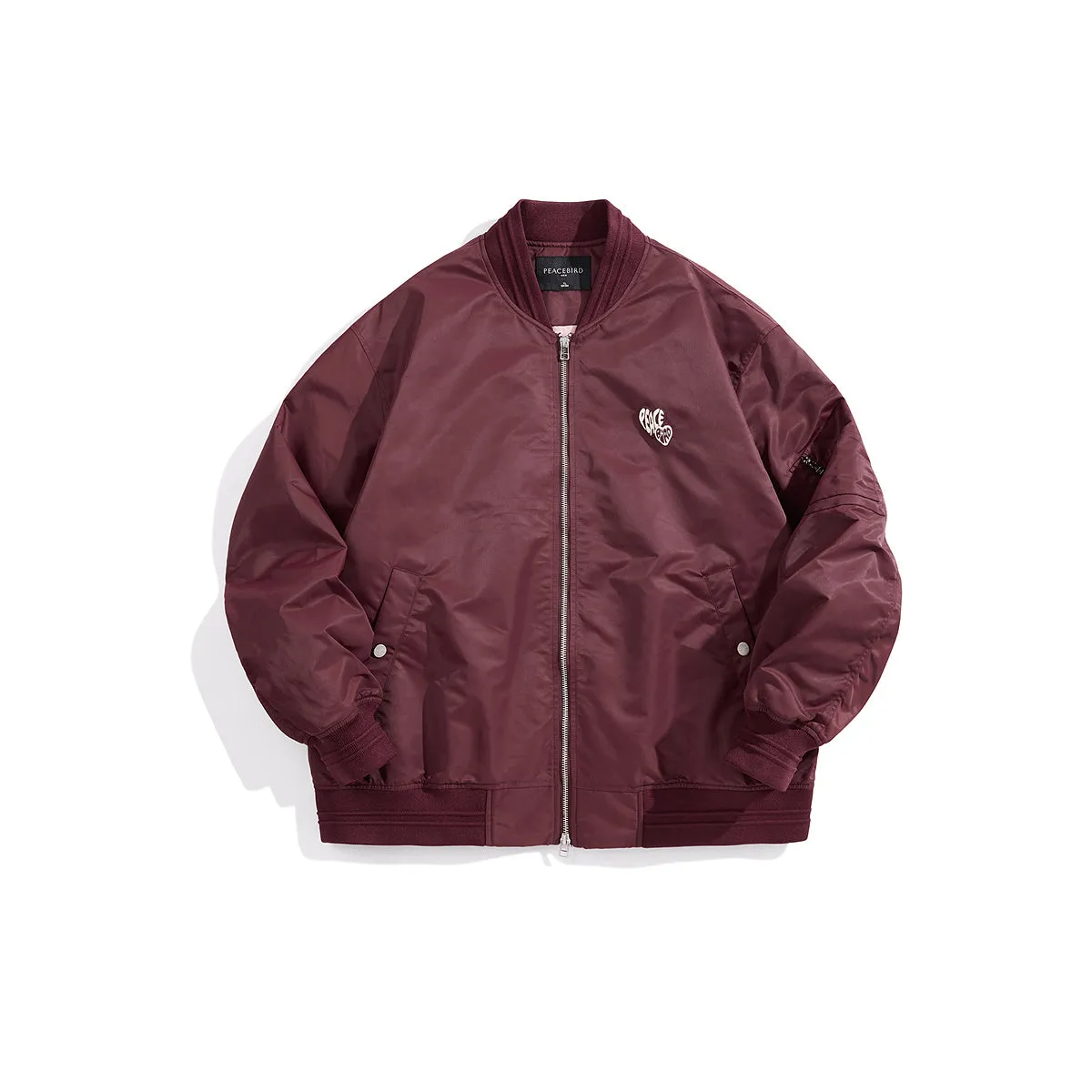 Men's Rosso Ancora Bomber Jacket sold by PEACEBIRD