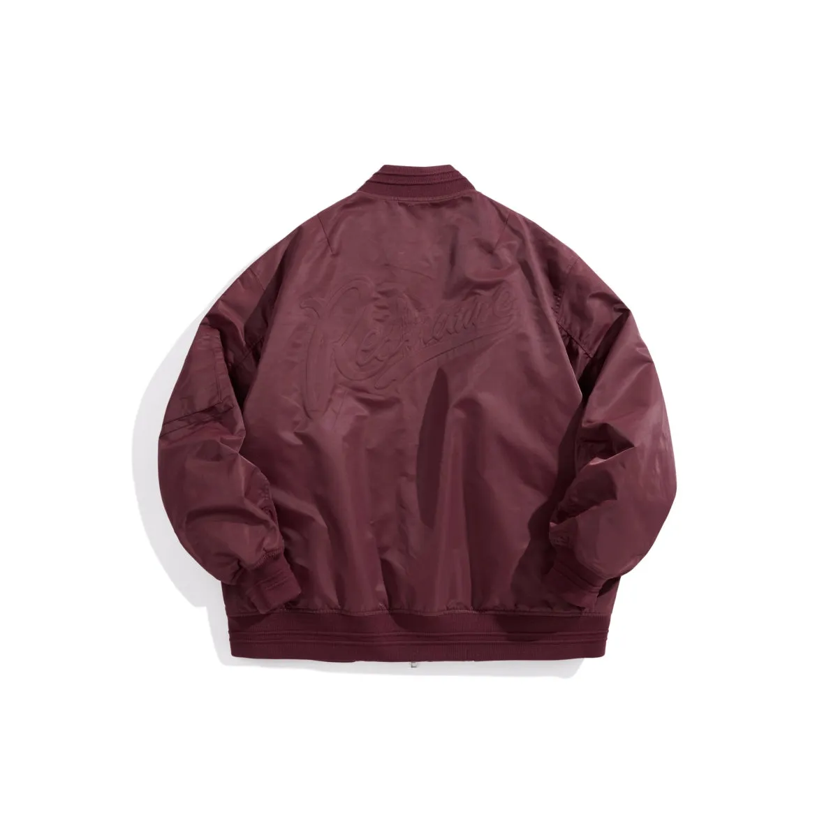 Men's Rosso Ancora Bomber Jacket sold by PEACEBIRD product image thumbnail 3