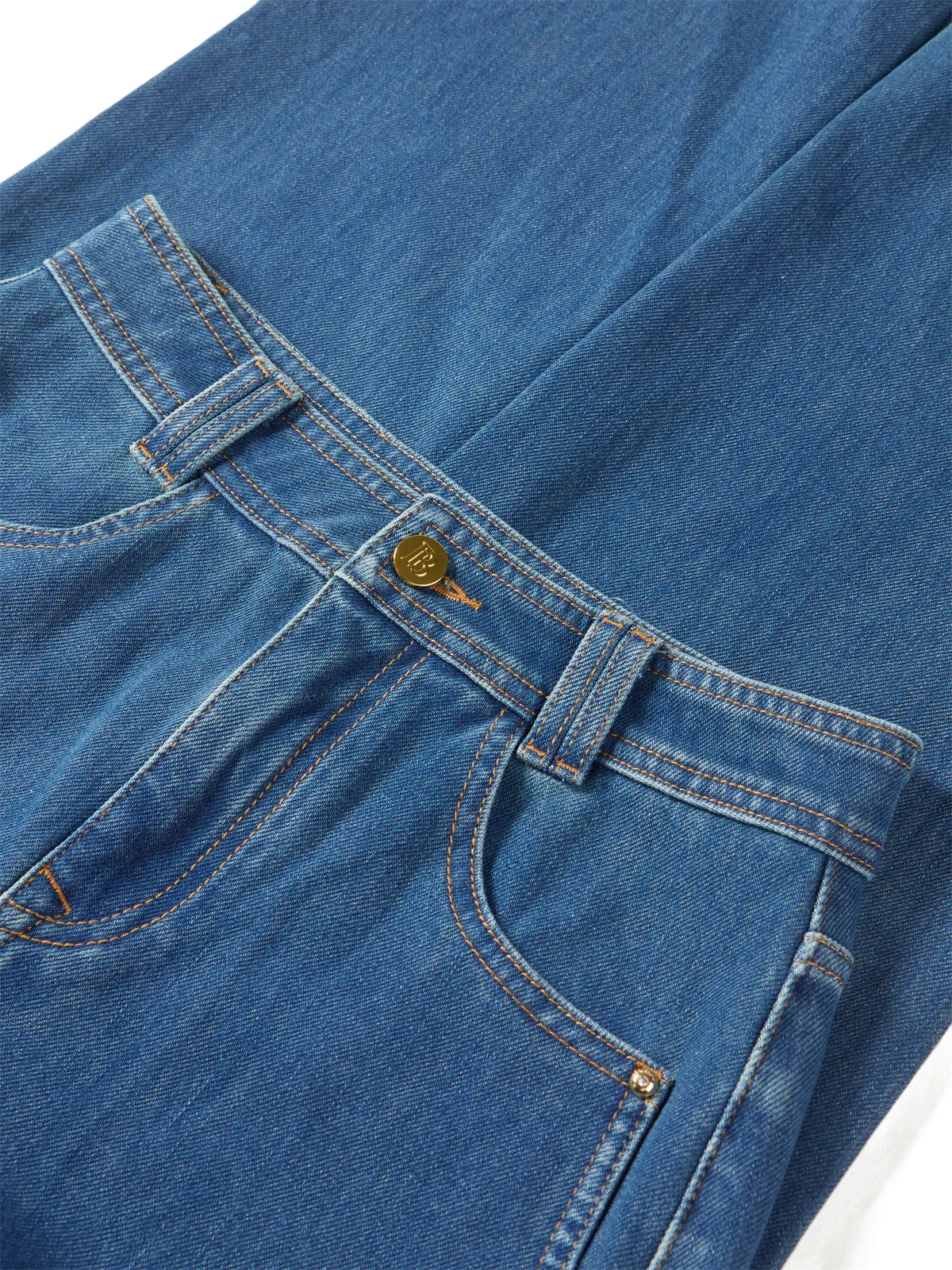 Women's High Waist Tapered Pants sold by PEACEBIRD product image thumbnail 5