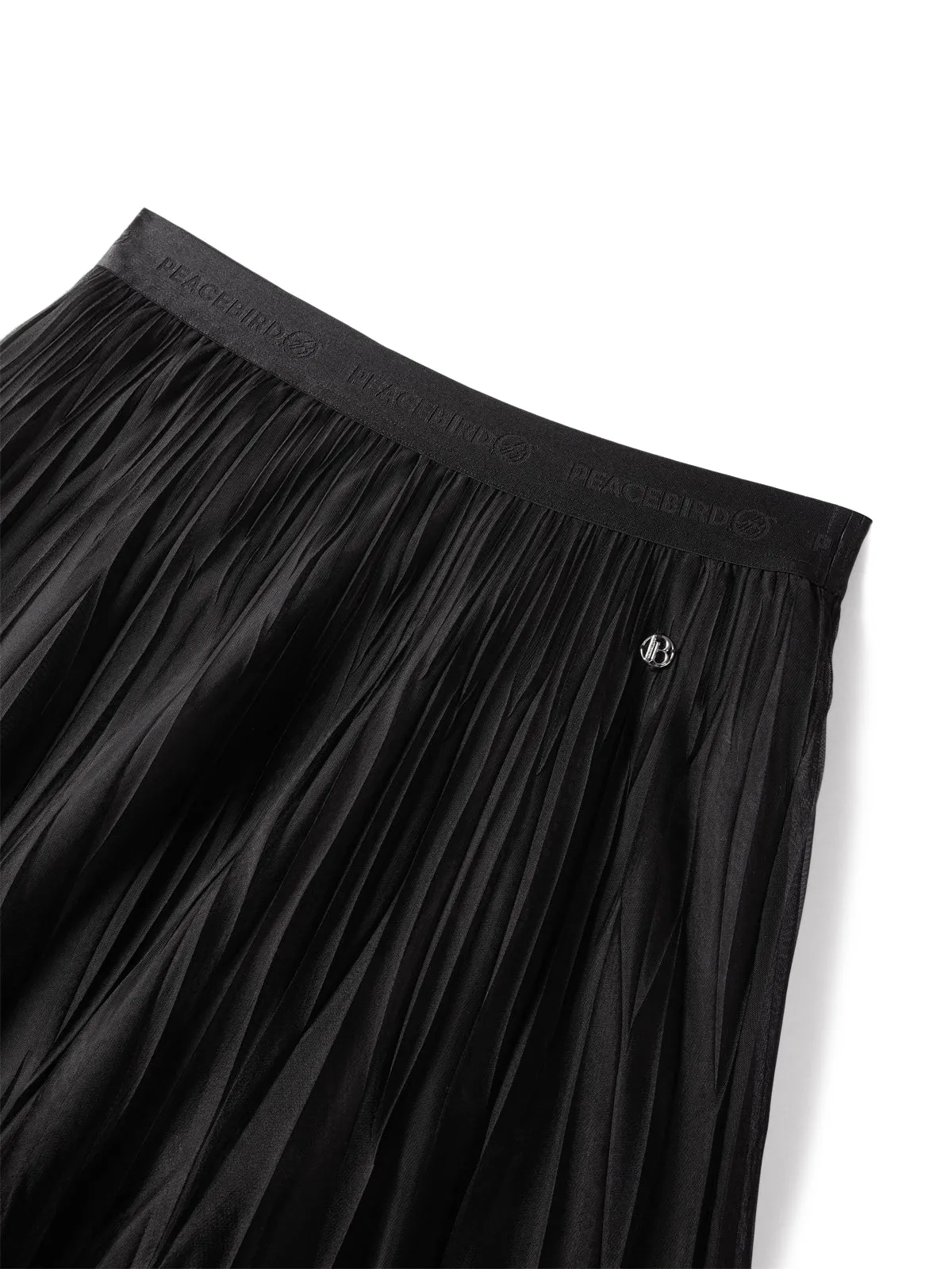 Women's Mesh A Line Skirt sold by PEACEBIRD product image thumbnail 4
