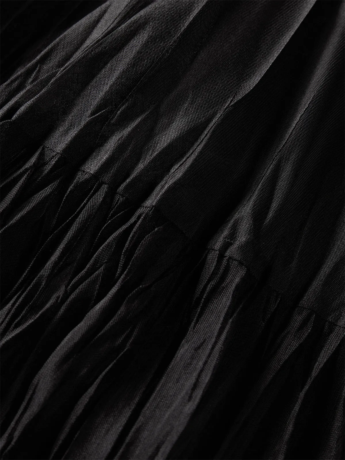 Women's Mesh A Line Skirt sold by PEACEBIRD product image thumbnail 5