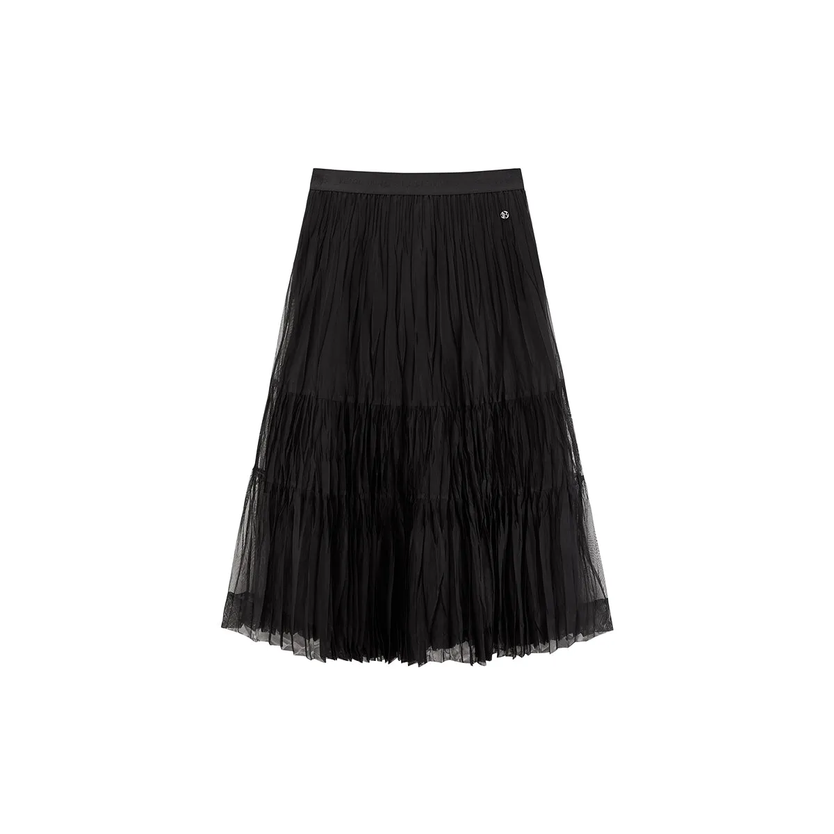 Women's Mesh A Line Skirt sold by PEACEBIRD