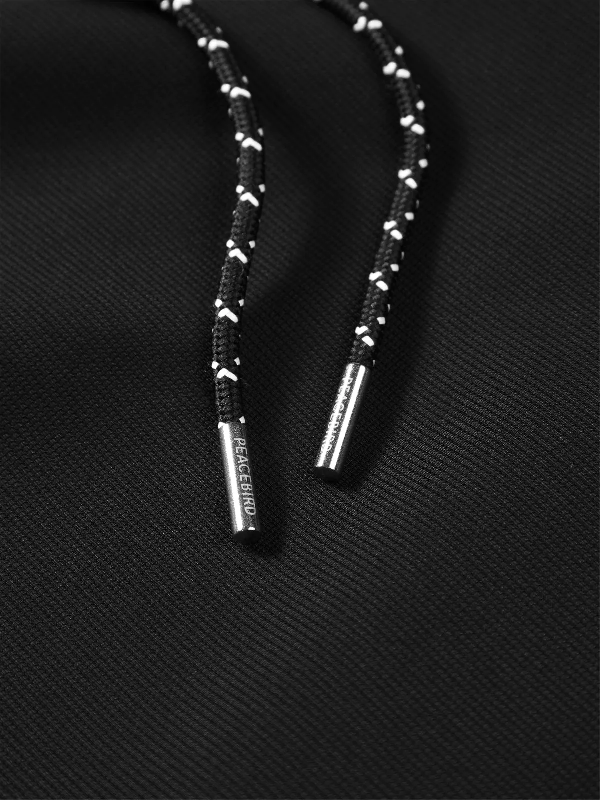 Men's Black Tapered Pants sold by PEACEBIRD product image thumbnail 4