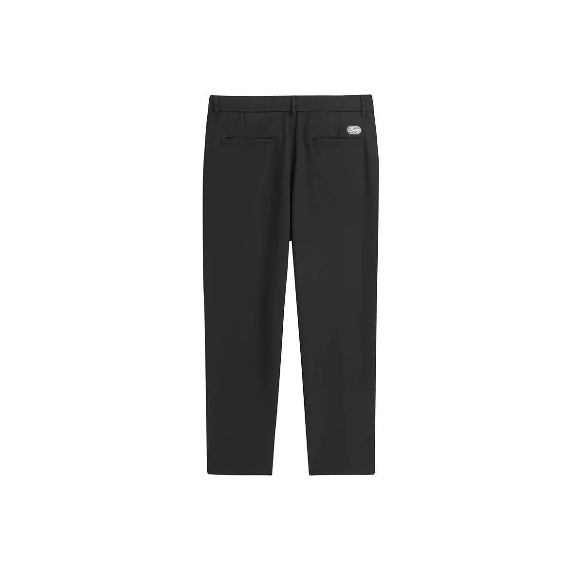 Men's Black Tapered Pants sold by PEACEBIRD product image thumbnail 2