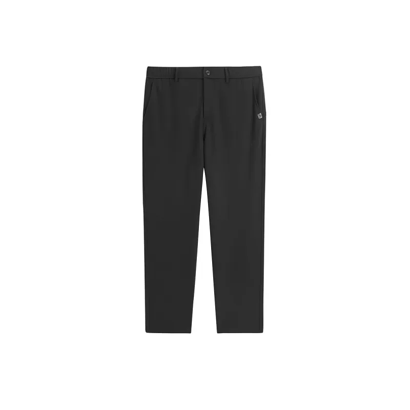 Men's Black Tapered Pants sold by PEACEBIRD
