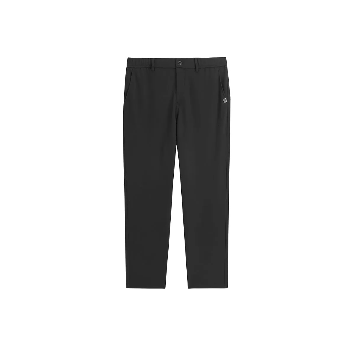Men's Black Tapered Pants sold by PEACEBIRD