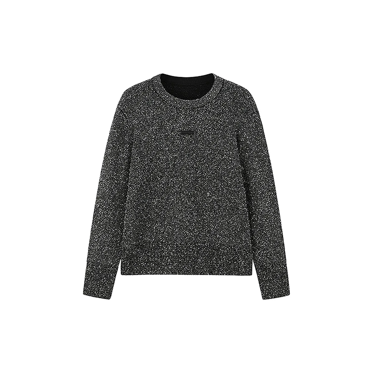 Women's Heavy Machinery-crafted Sequin Knit Pullover sold by PEACEBIRD