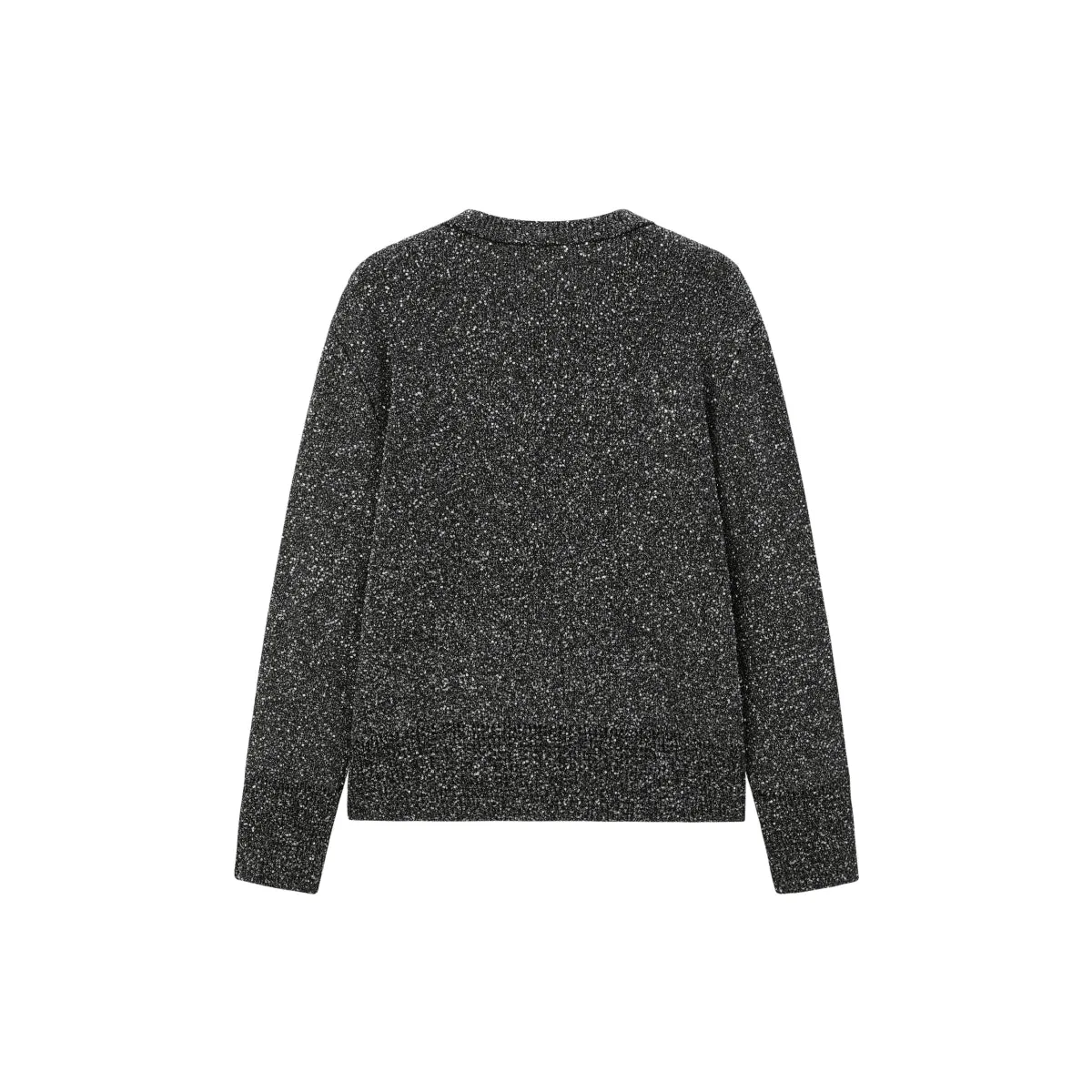 Women's Heavy Machinery-crafted Sequin Knit Pullover sold by PEACEBIRD product image thumbnail 3