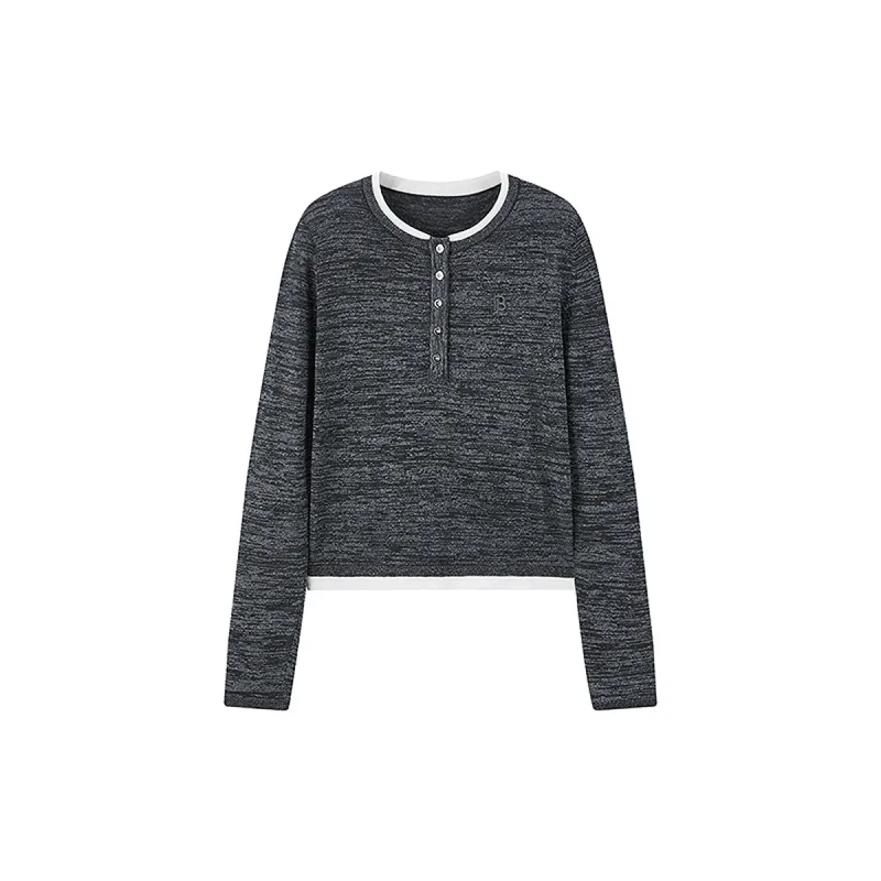 Women's 2-in-1 Long Sleeve Shirt sold by PEACEBIRD