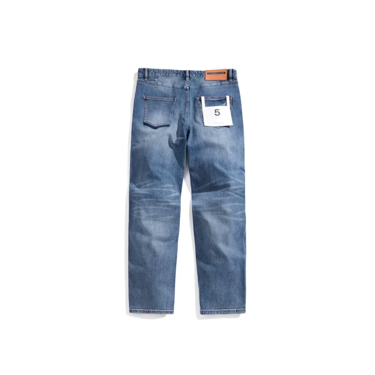 Men's Three-proof Straight Jeans sold by PEACEBIRD product image thumbnail 3
