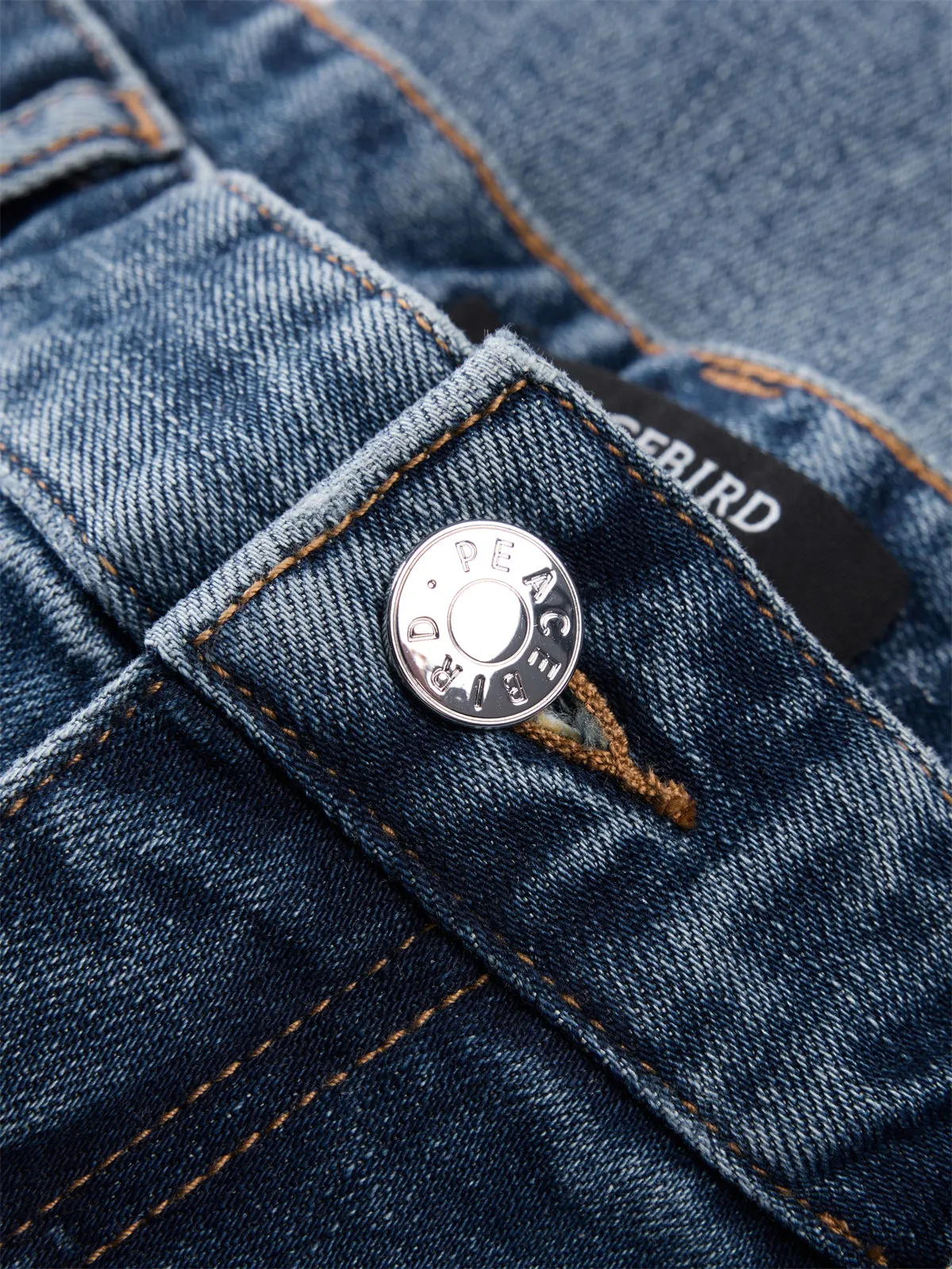 Men's Three-proof Straight Jeans sold by PEACEBIRD product image thumbnail 4