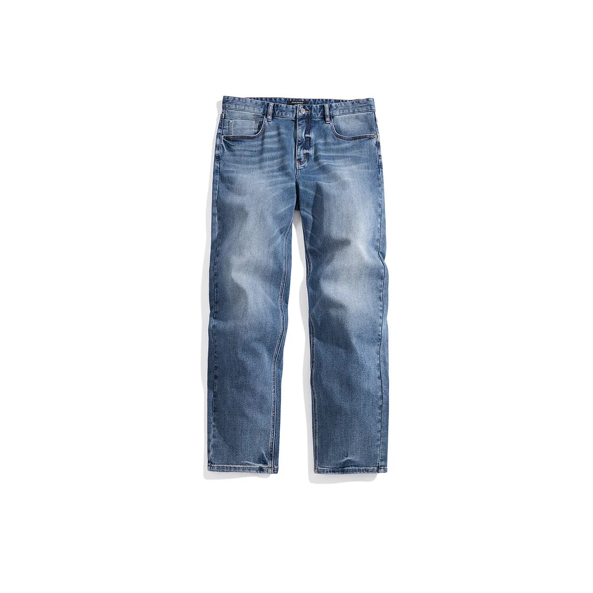 Men's Three-proof Straight Jeans sold by PEACEBIRD
