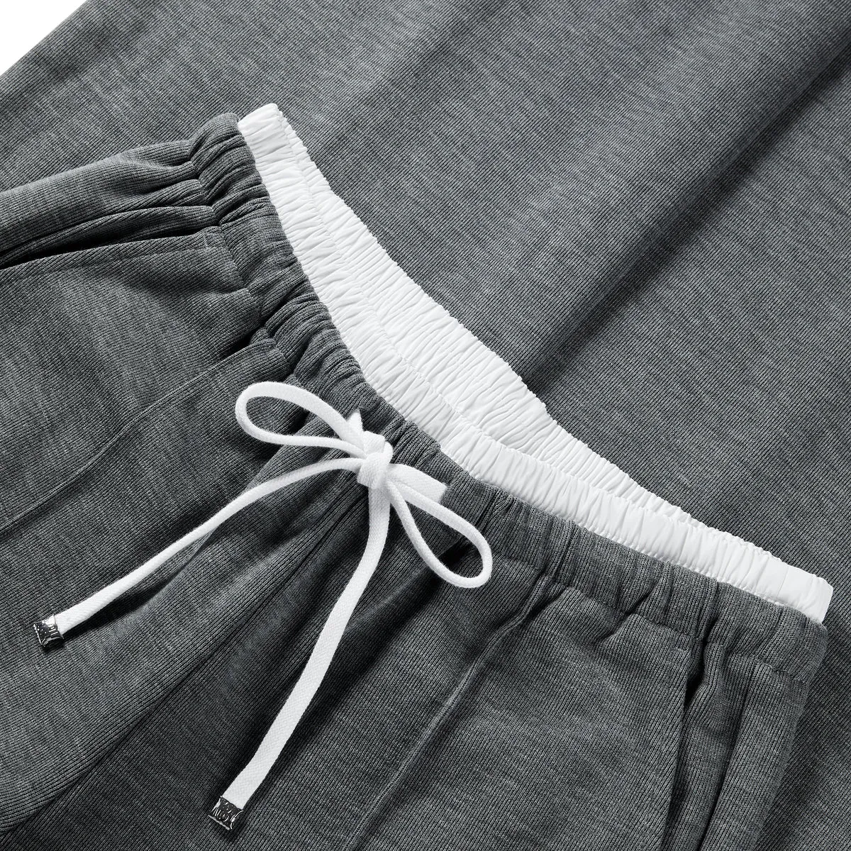 Women's Spliced High Waist Straight Pants sold by PEACEBIRD product image thumbnail 3