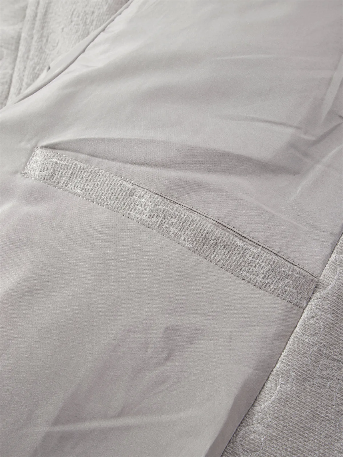 Men's Gray-Green Textured Jacquard Jacket sold by PEACEBIRD product image thumbnail 5