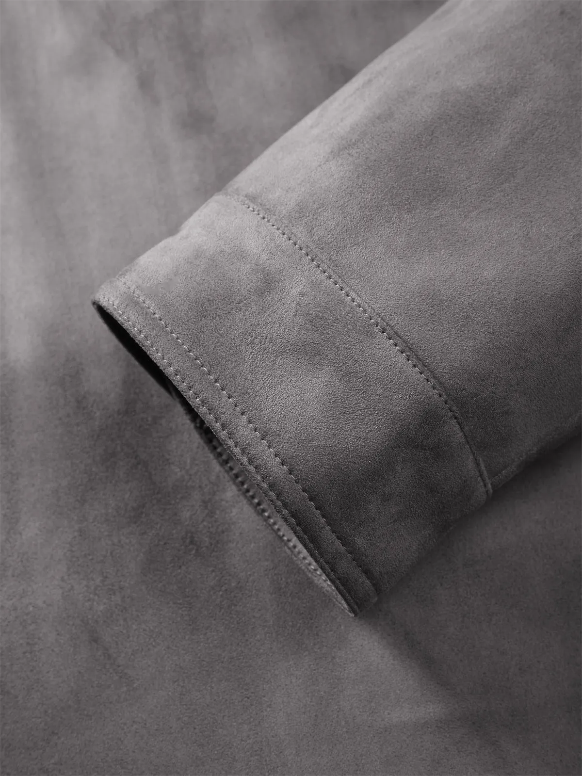 Men's Faux Suede Commuter Jacket sold by PEACEBIRD product image thumbnail 5