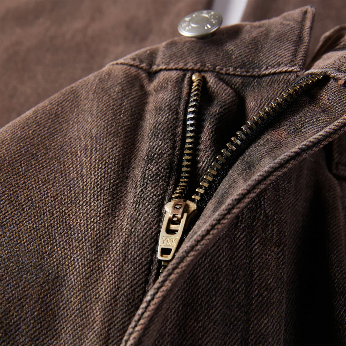 Women's Vintage Straight-Leg Washed Jeans sold by PEACEBIRD product image thumbnail 5