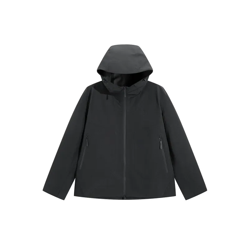 Men's Printed Hooded Shell Jacket made by PEACEBIRD