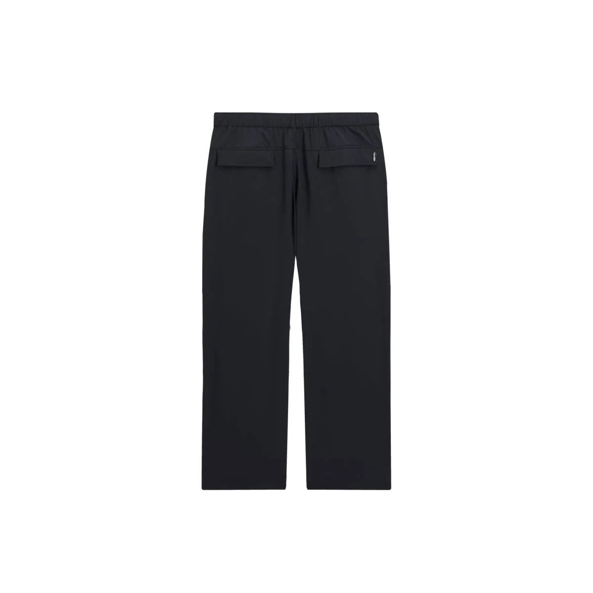 Men's Black Outdoor Pleated Straight Pants sold by PEACEBIRD product image thumbnail 3