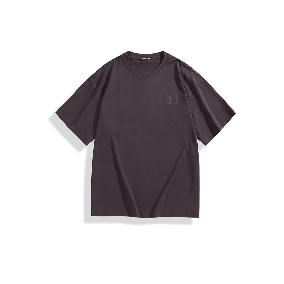 Men's Heavyweight Embroidered T-Shirt sold by PEACEBIRD