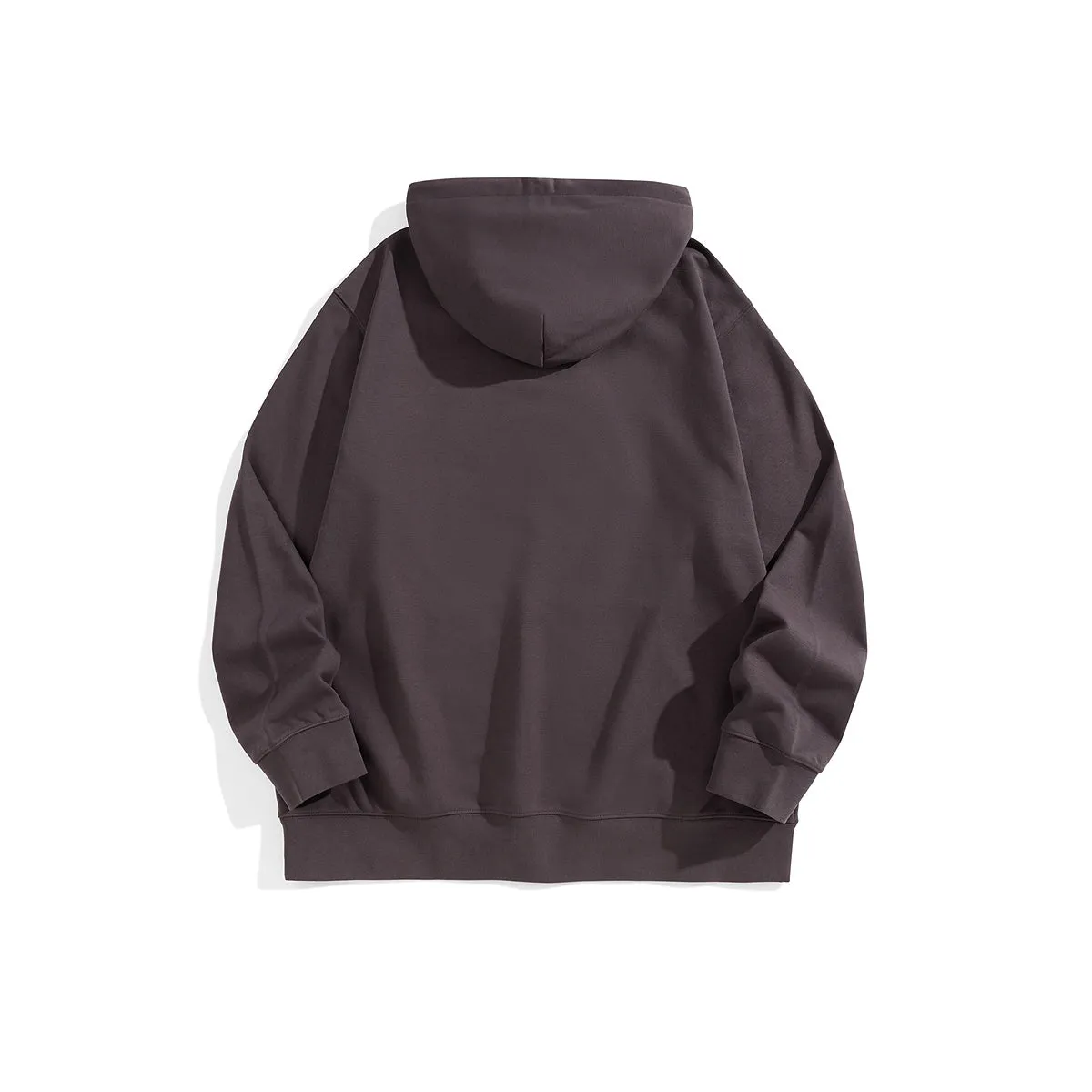 Men's Contrast Embroidered Hooded Sweatshirt sold by PEACEBIRD product image thumbnail 2