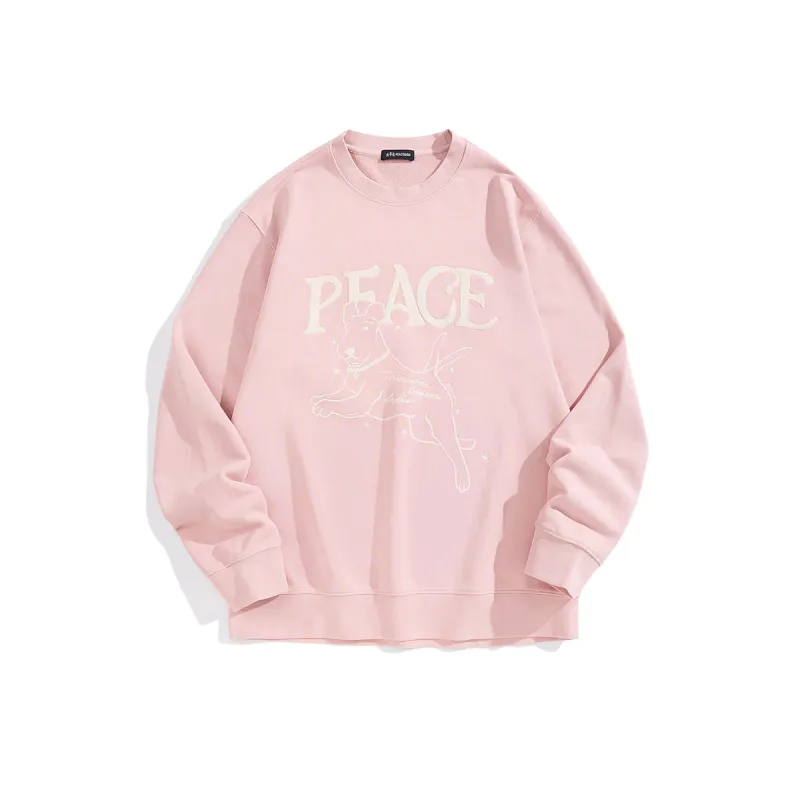 Men's Raised Embroidery Graphic Sweatshirt sold by PEACEBIRD