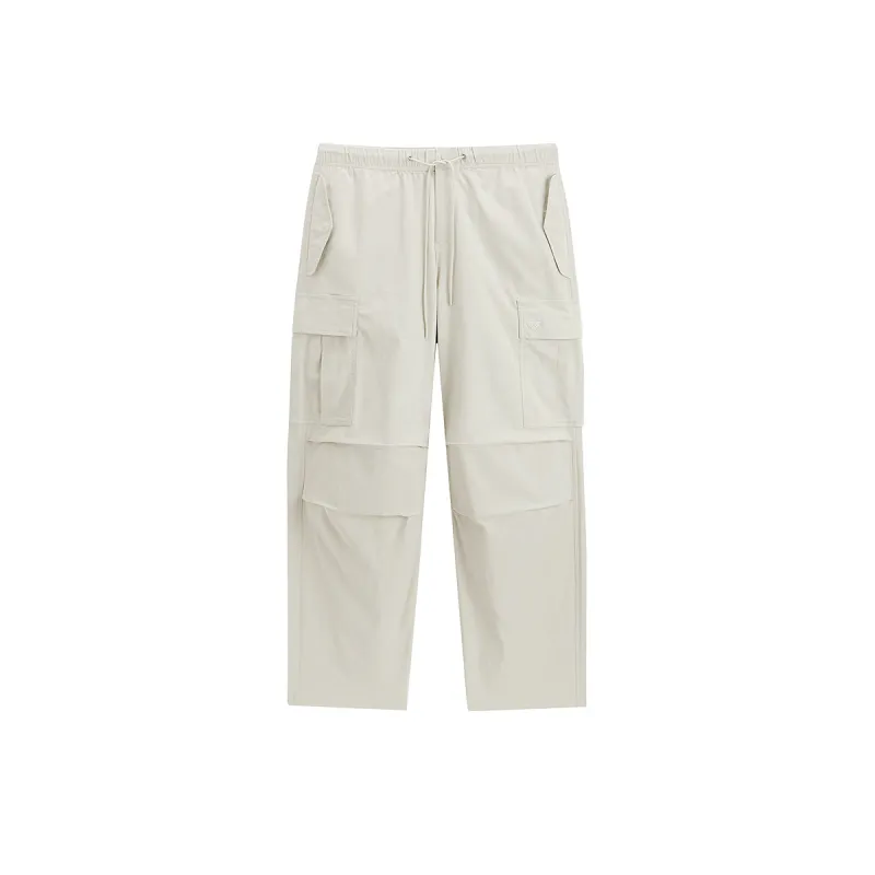 Men's Straight-Leg Drawstring Cargo Pants sold by PEACEBIRD