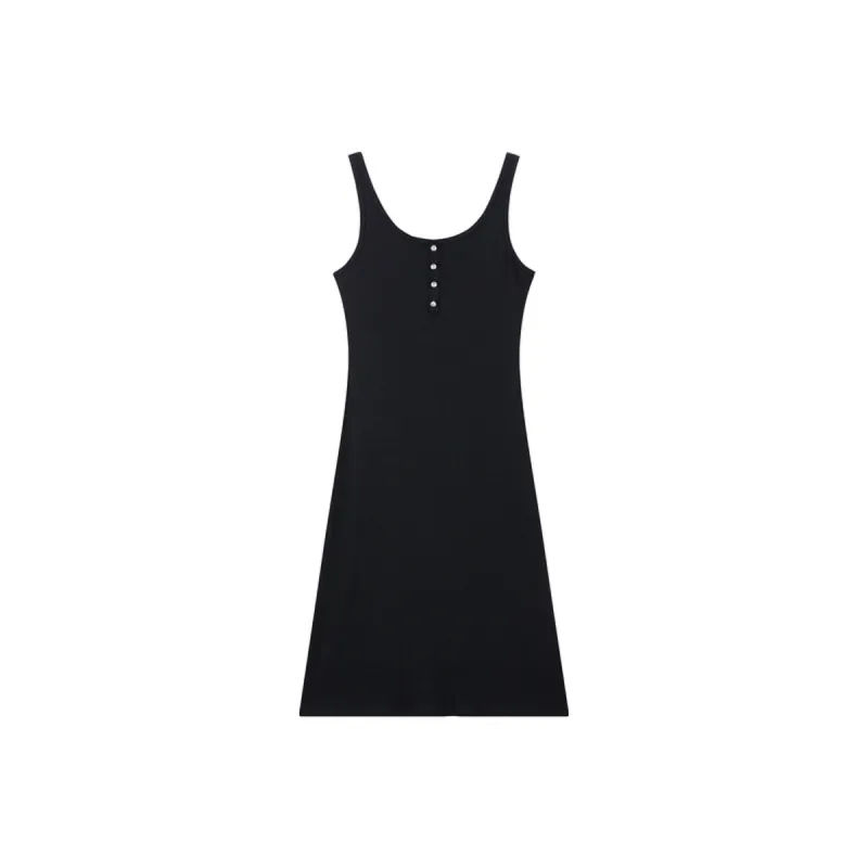 Women's Knit Tank Dress Two-Piece Set sold by PEACEBIRD