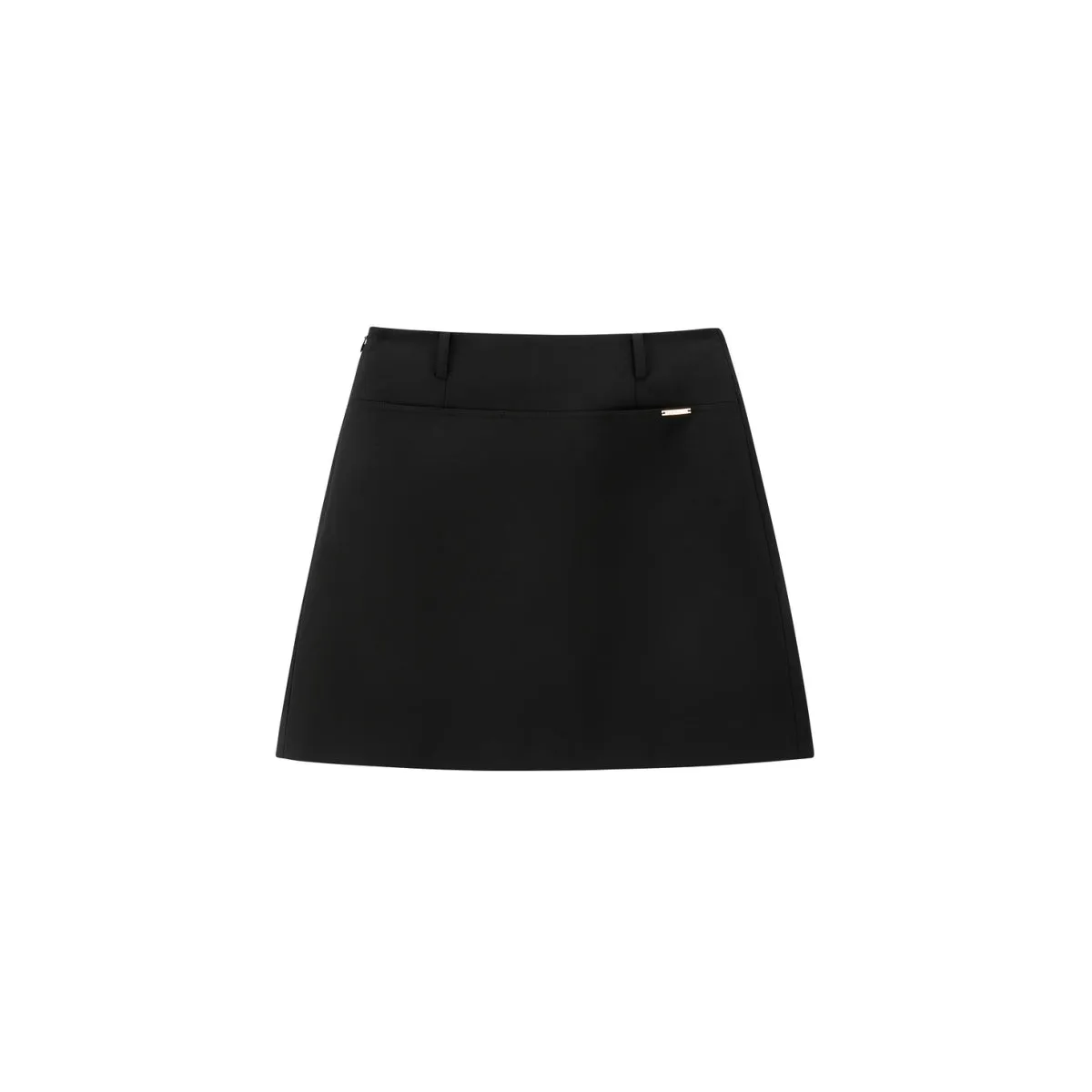 Women's High-Waist Cropped A-Line Blazer Skirt sold by PEACEBIRD product image thumbnail 2